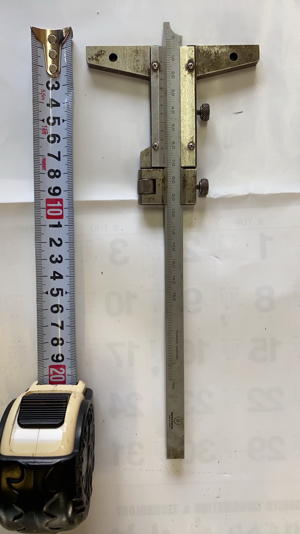 デプスゲージ 150mm